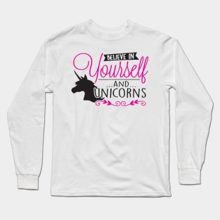 Believe in unicorns Long Sleeve T-Shirt